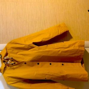 Yellow Pendleton rain coat size large